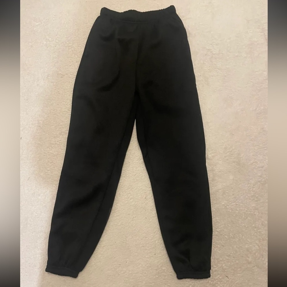 black sweatpants from shein